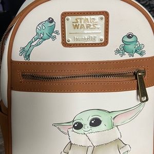 Baby Yoda Mini Loungefly backpack